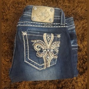 🔥miss me size 27 easy boot jeans